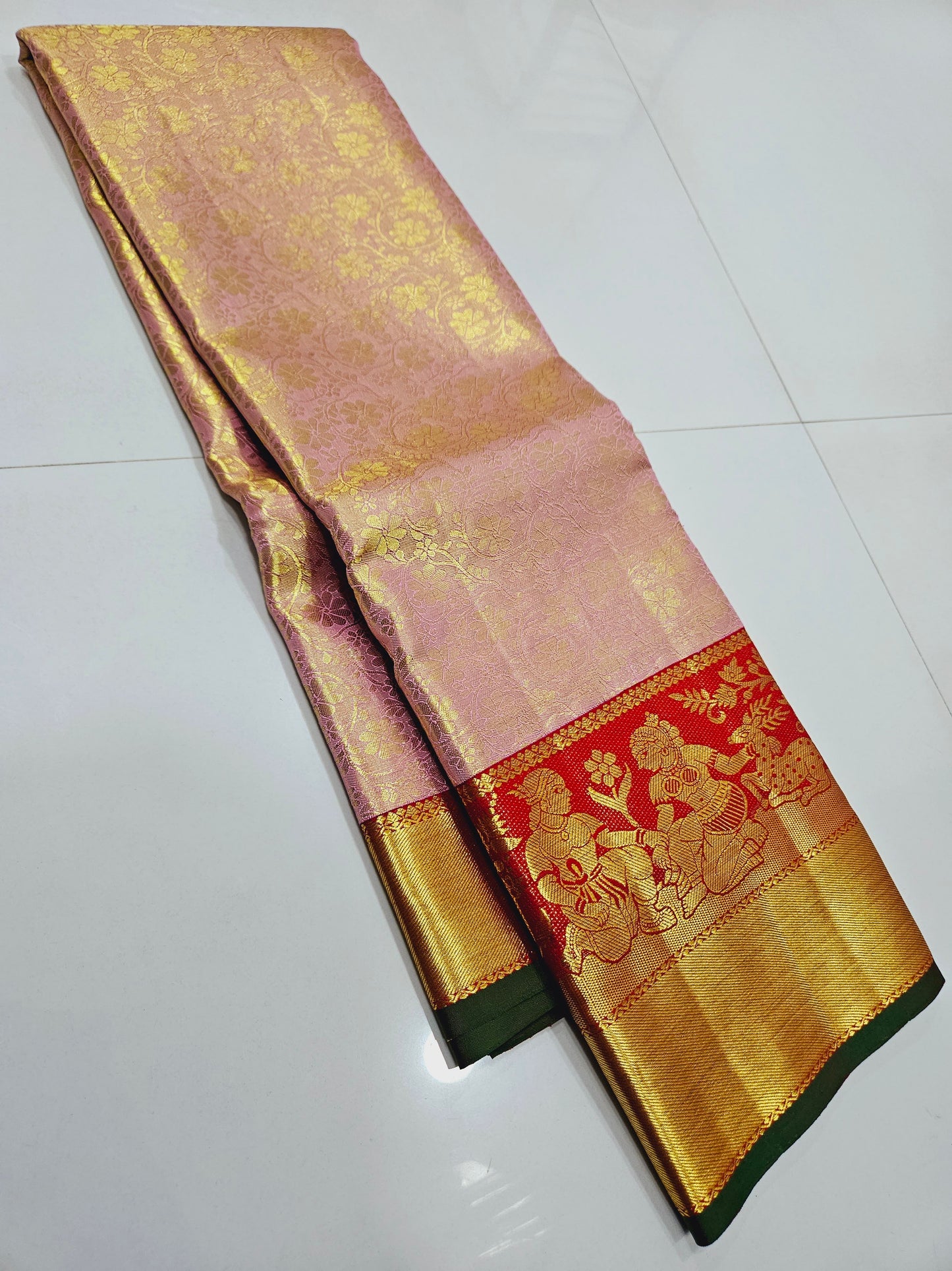 Exclusive Korvai Tissue Silk Sarees 166