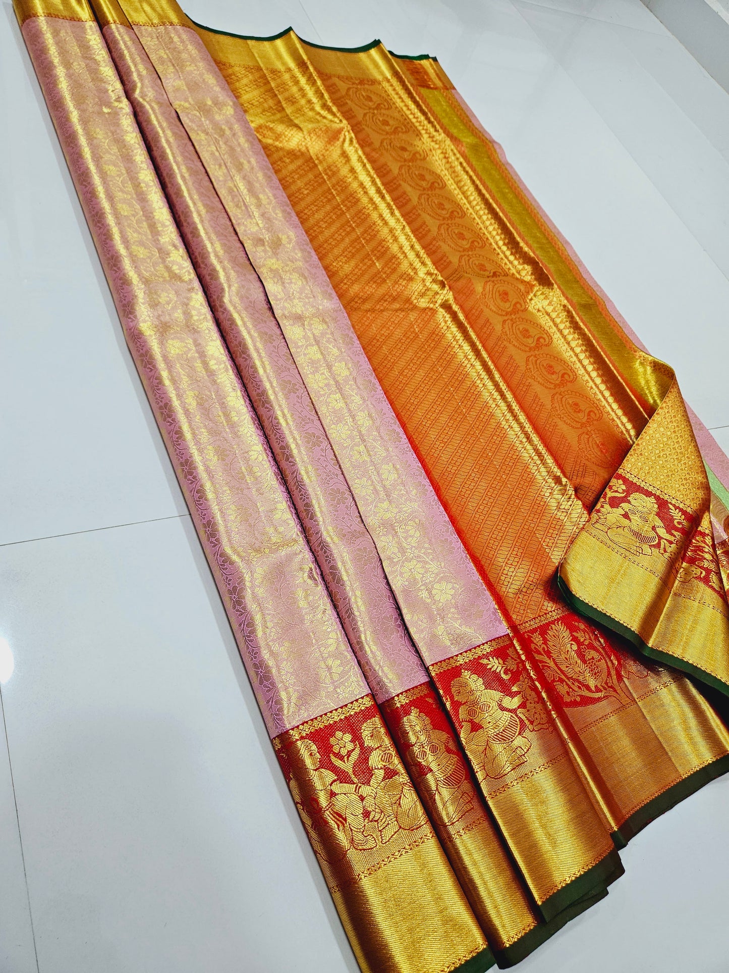 Exclusive Korvai Tissue Silk Sarees 166