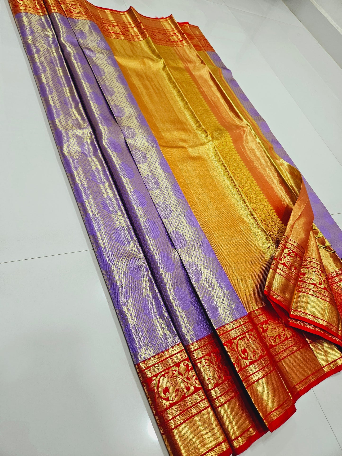 Exclusive Korvai Tissue Silk Sarees 146