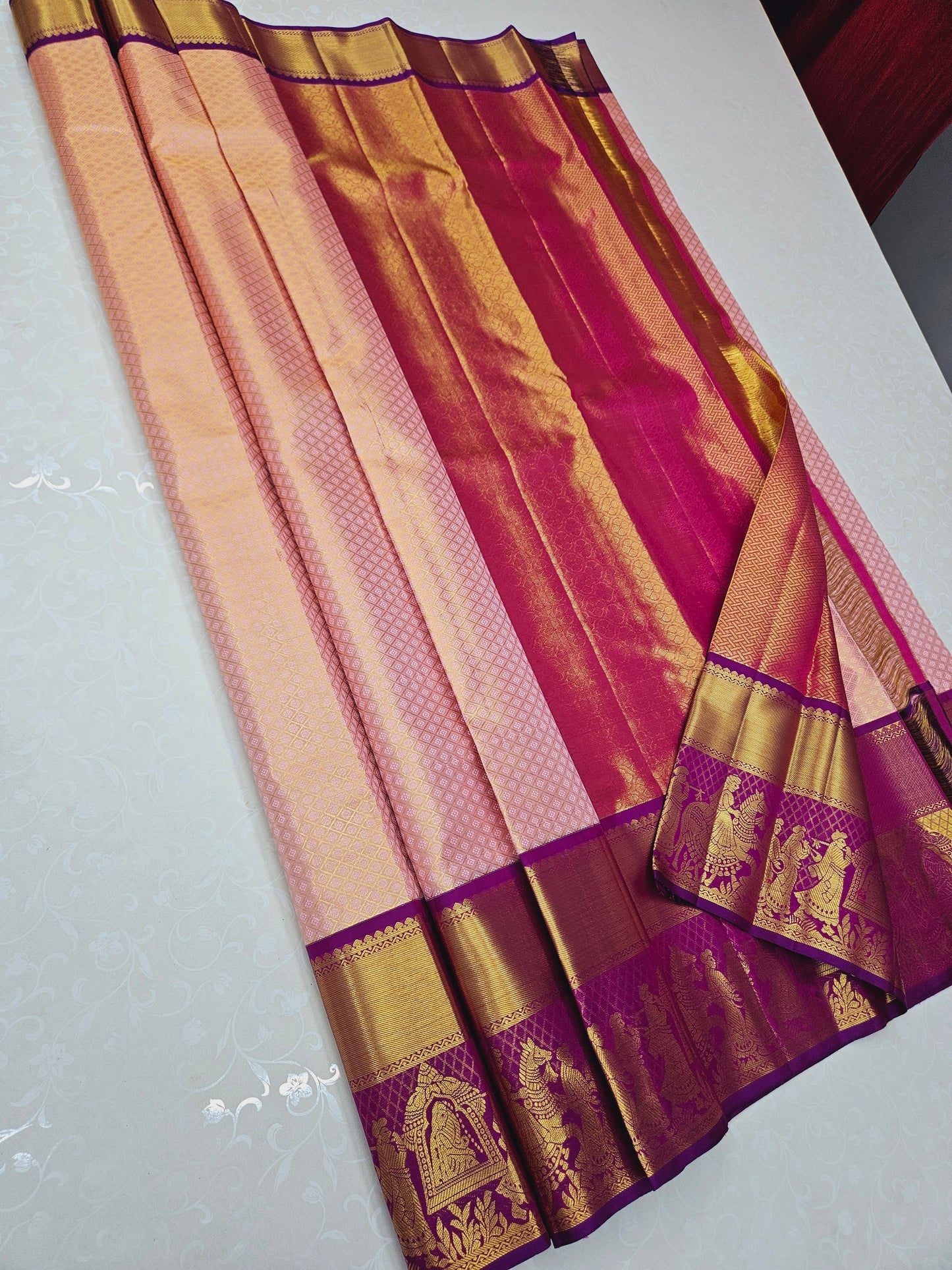 Exclusive Korvai Tissue Silk Sarees 124