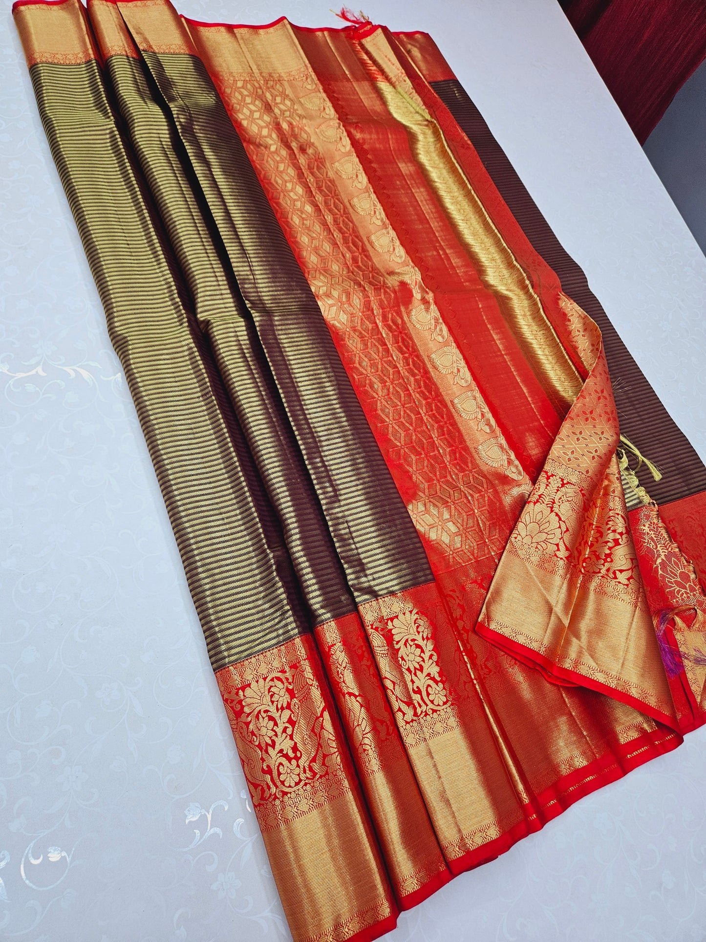 Exclusive Korvai Tissue Silk Sarees 123