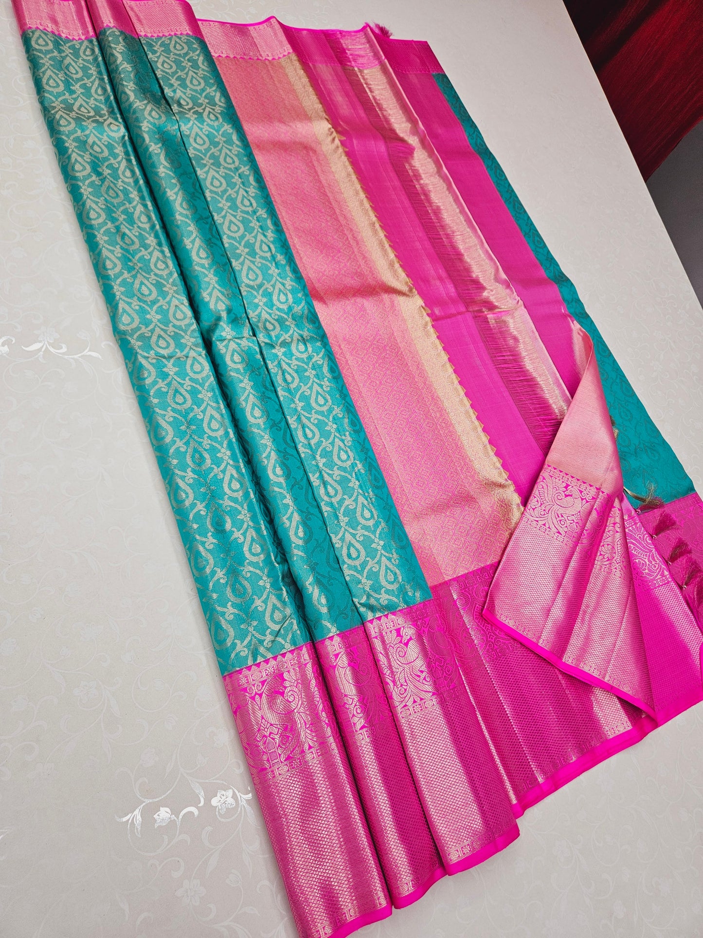 Exclusive Korvai Tissue Silk Sarees 122