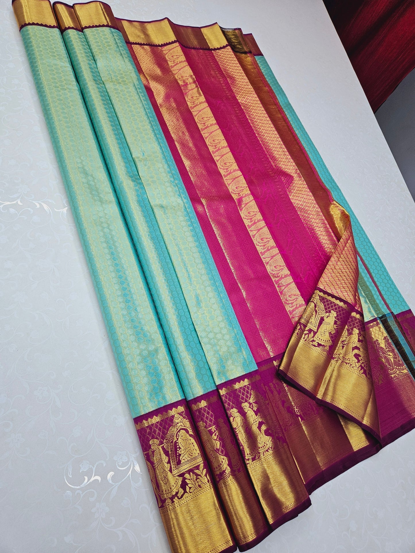 Exclusive Korvai Tissue Silk Sarees 110