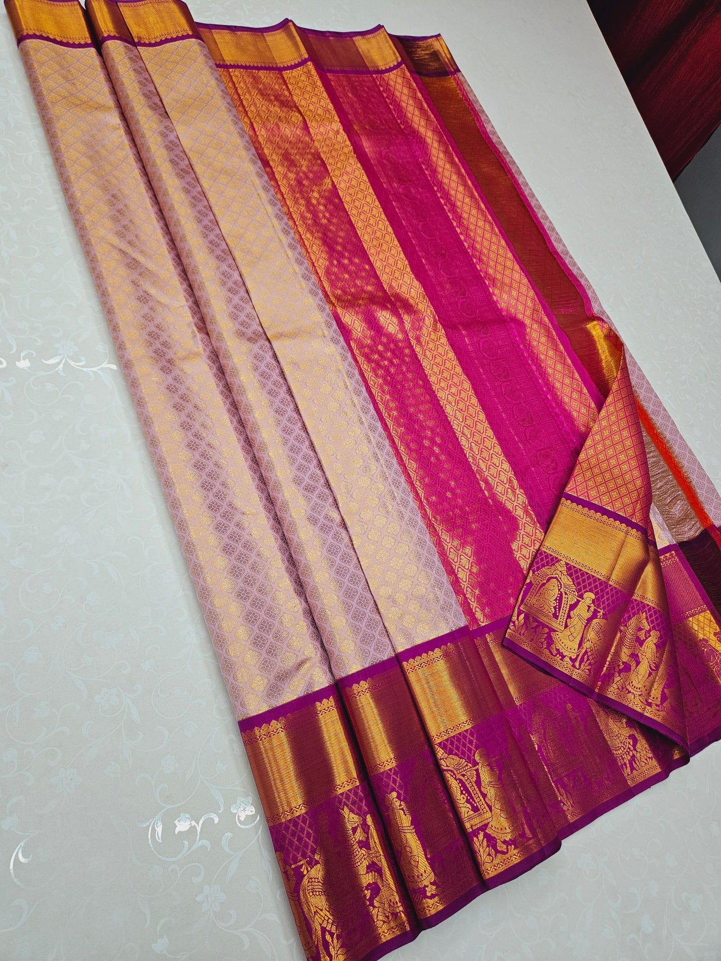 Exclusive Korvai Tissue Silk Sarees 109