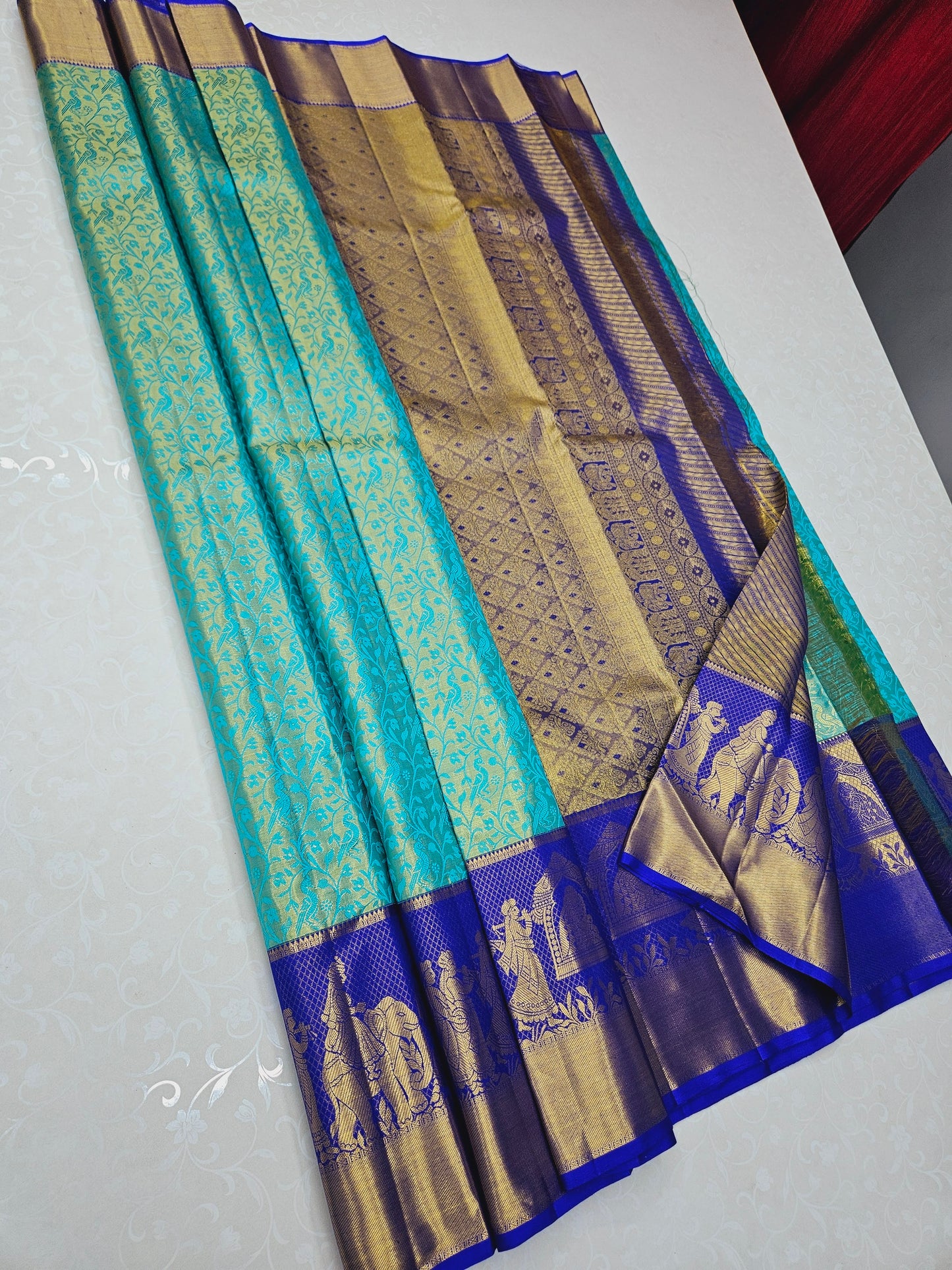 Exclusive Korvai Tissue Silk Sarees 108