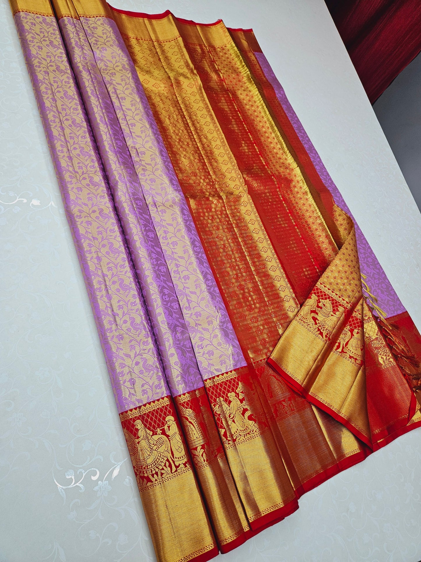 Exclusive Korvai Tissue Silk Sarees 106