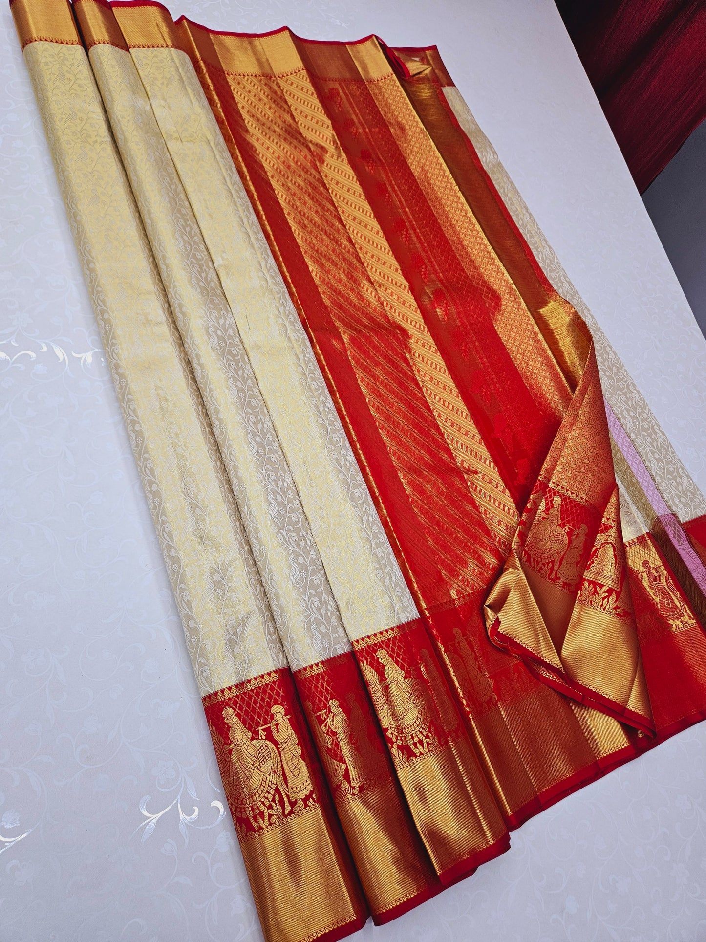 Exclusive Korvai Tissue Silk Sarees 100