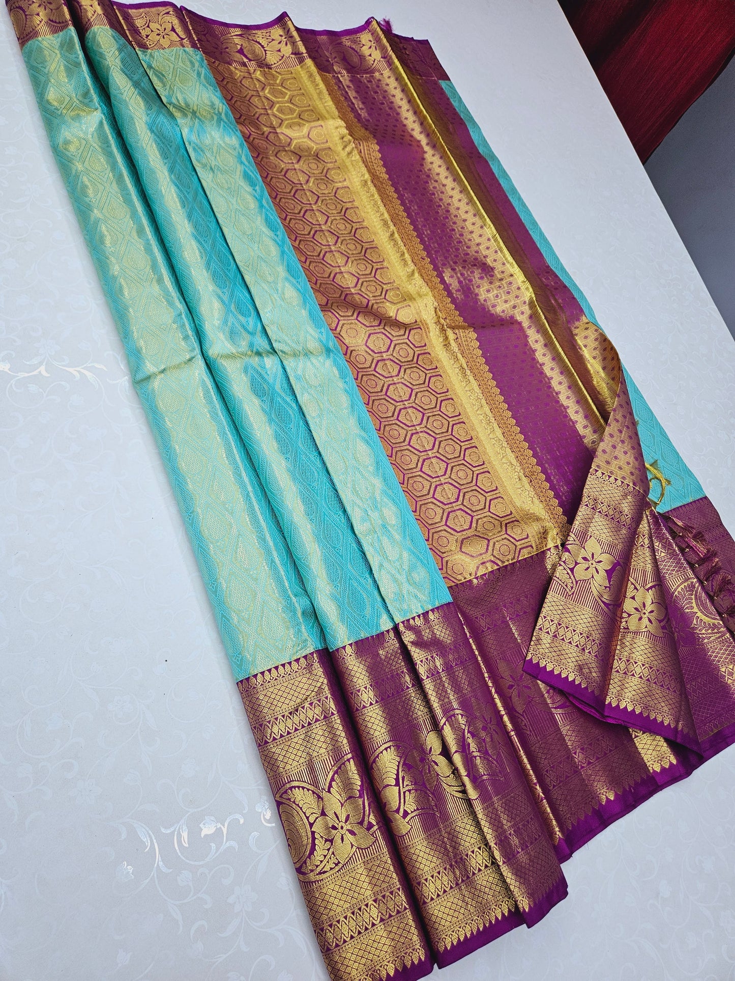 Exclusive Korvai Tissue Silk Sarees 099
