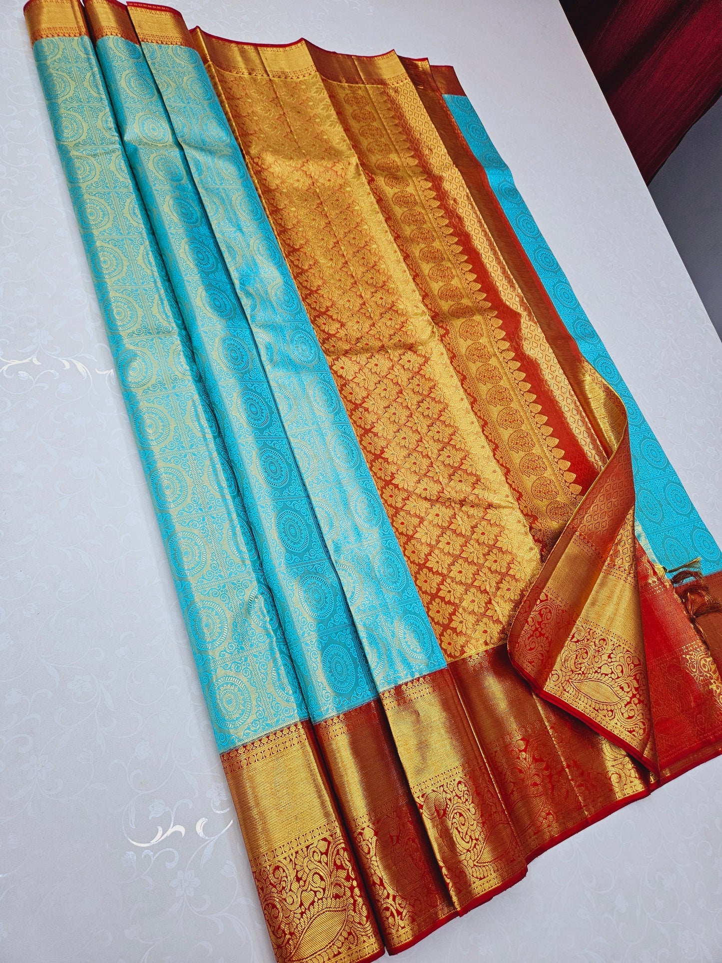 Exclusive Korvai Tissue Silk Sarees 091