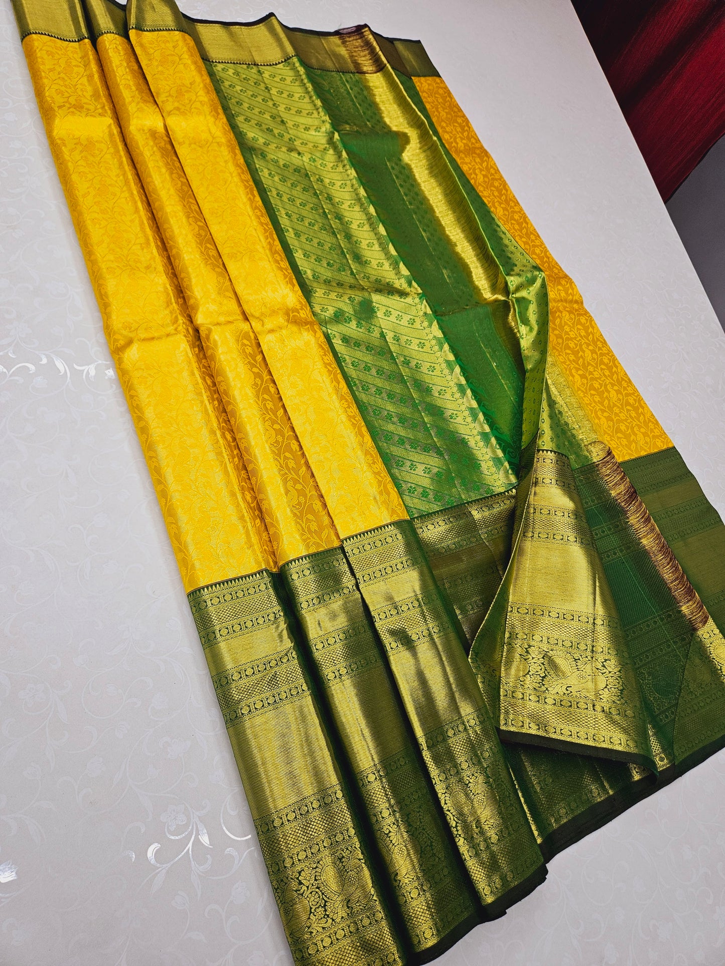 Exclusive Korvai Tissue Silk Sarees 086