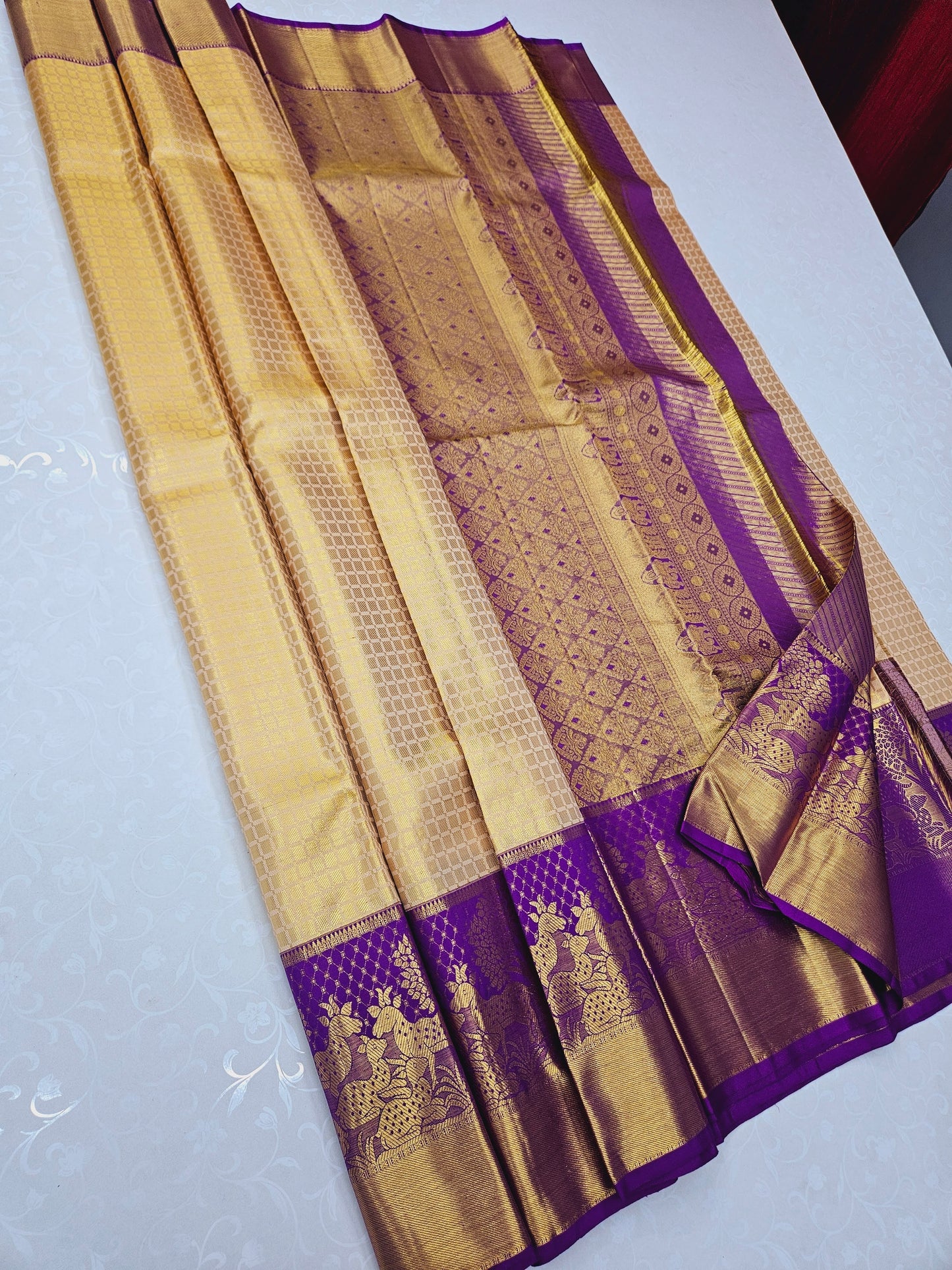 Exclusive Korvai Tissue Silk Sarees 064