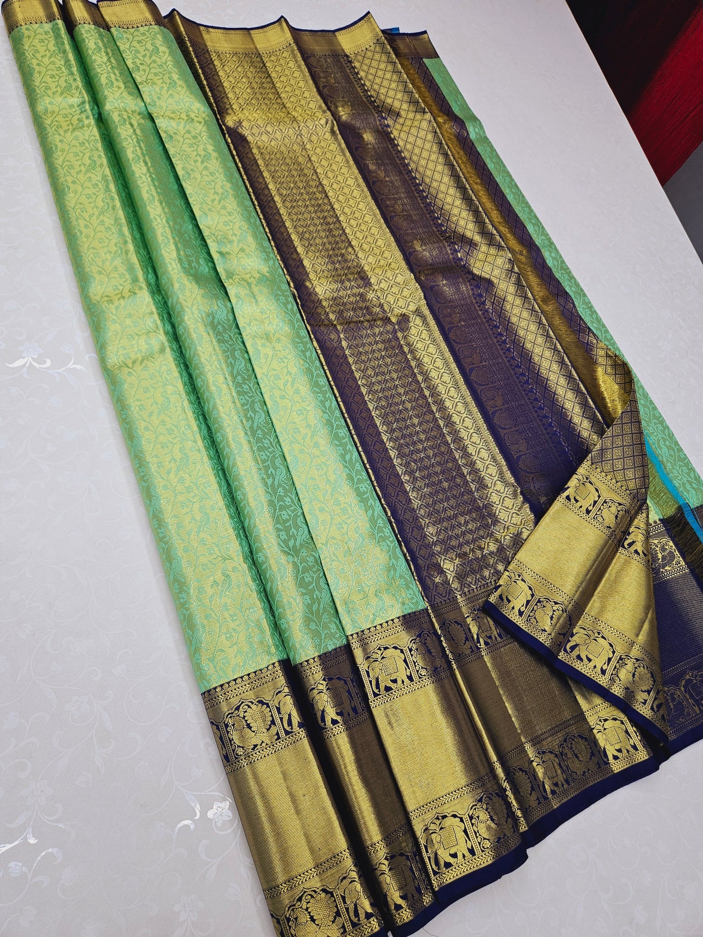 Exclusive Korvai Tissue Silk Sarees 061