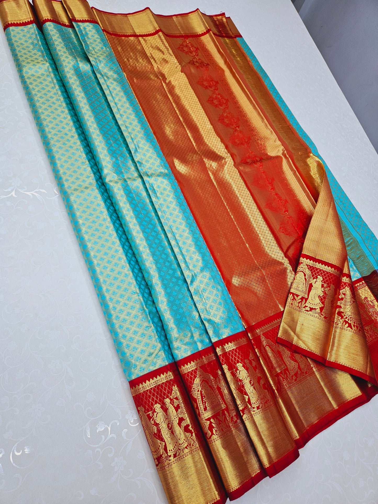 Exclusive Korvai Tissue Silk Sarees 008