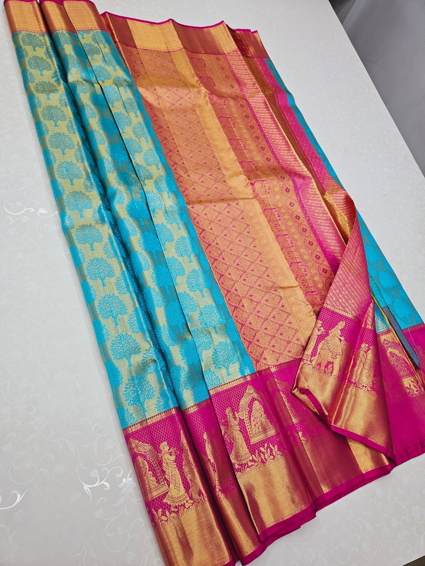 Exclusive Korvai Tissue Silk Sarees 005