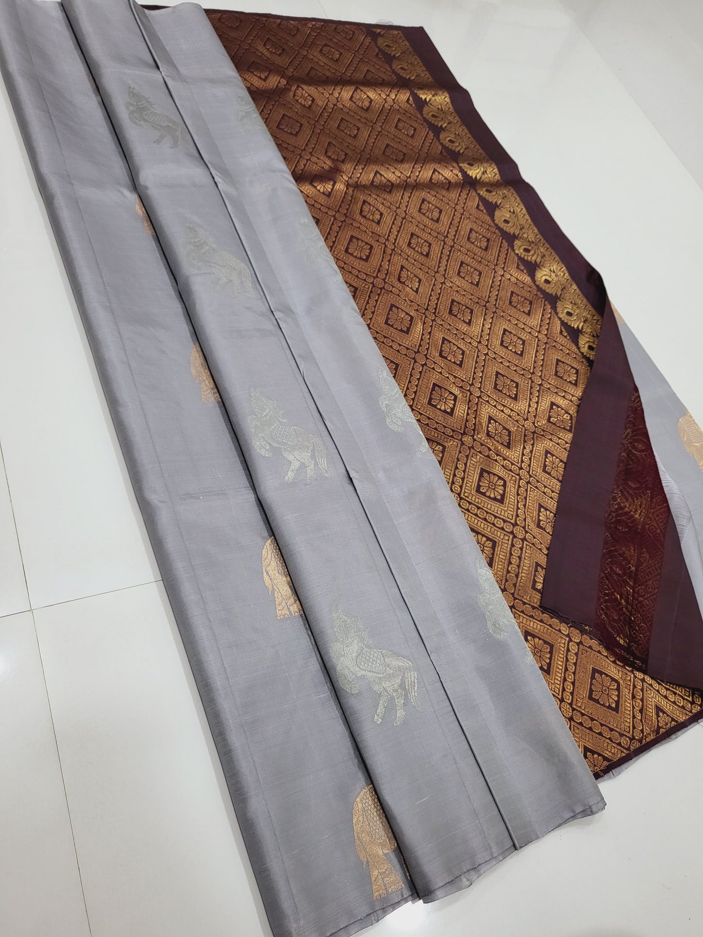 Single Warp Soft Silk Sarees 037