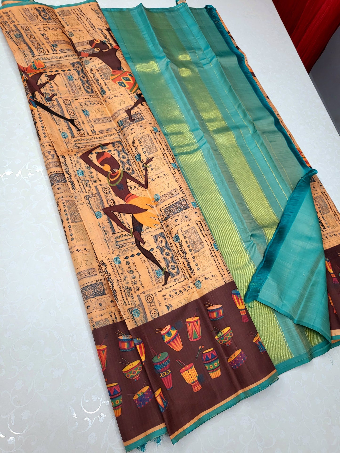 Kalamkari Silk Sarees 060