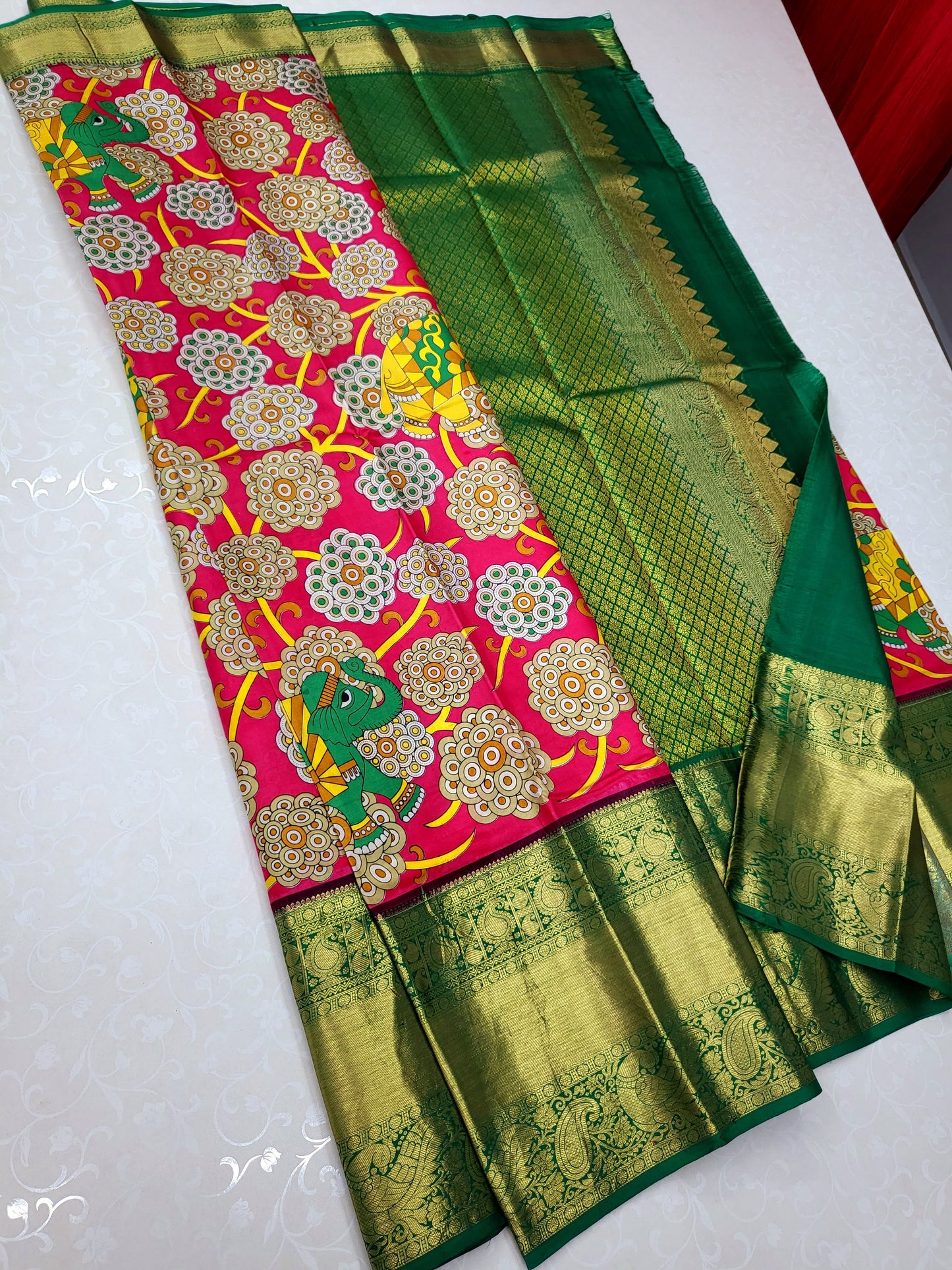 Kalamkari Silk Sarees 059