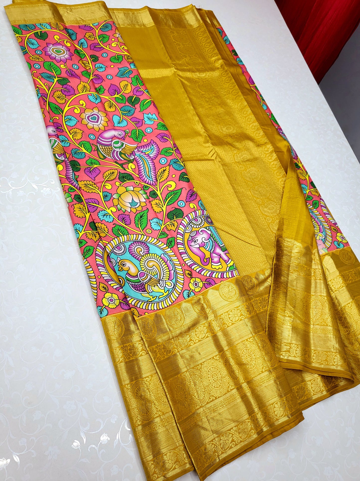 Kalamkari Silk Sarees 057