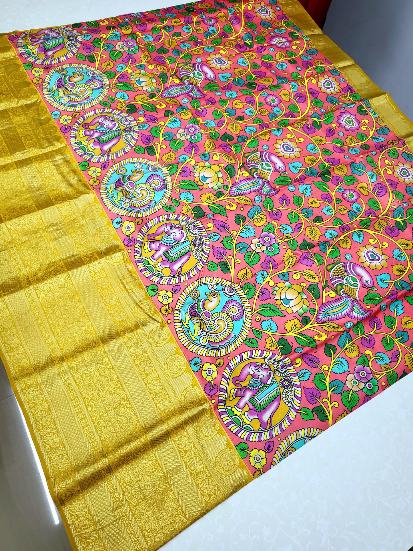 Kalamkari Silk Sarees 057