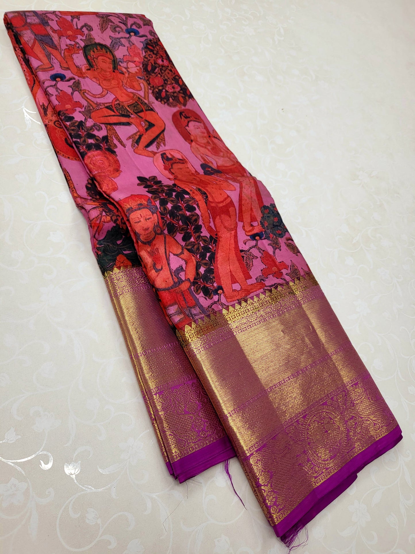 Kalamkari Silk Sarees 055