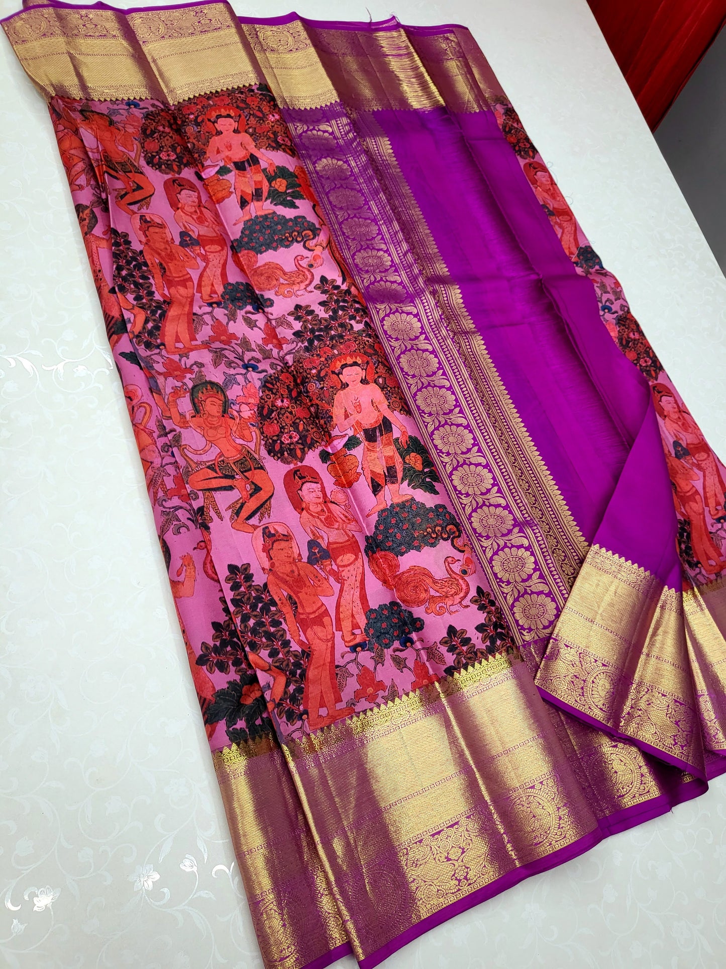 Kalamkari Silk Sarees 055