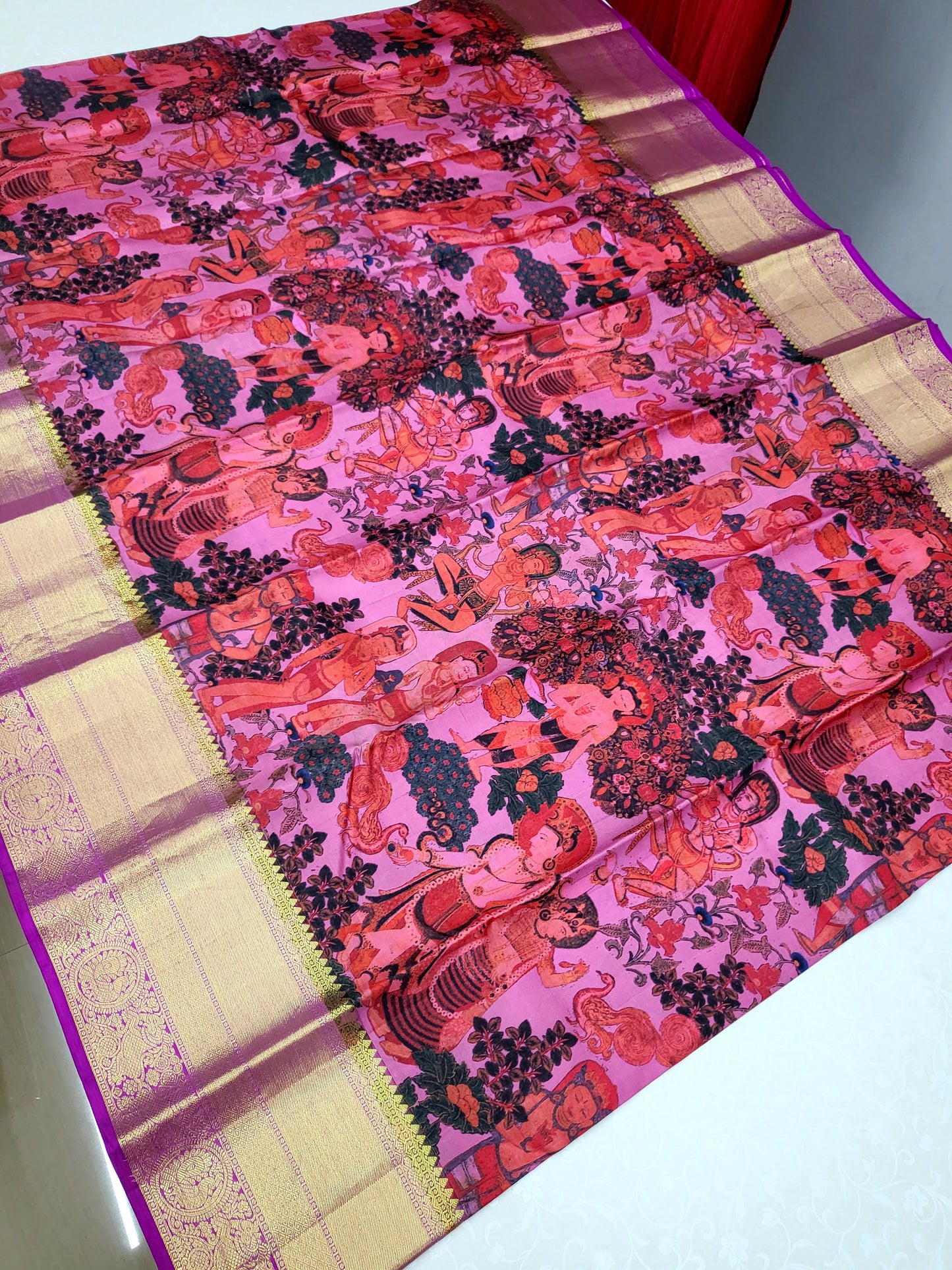 Kalamkari Silk Sarees 055