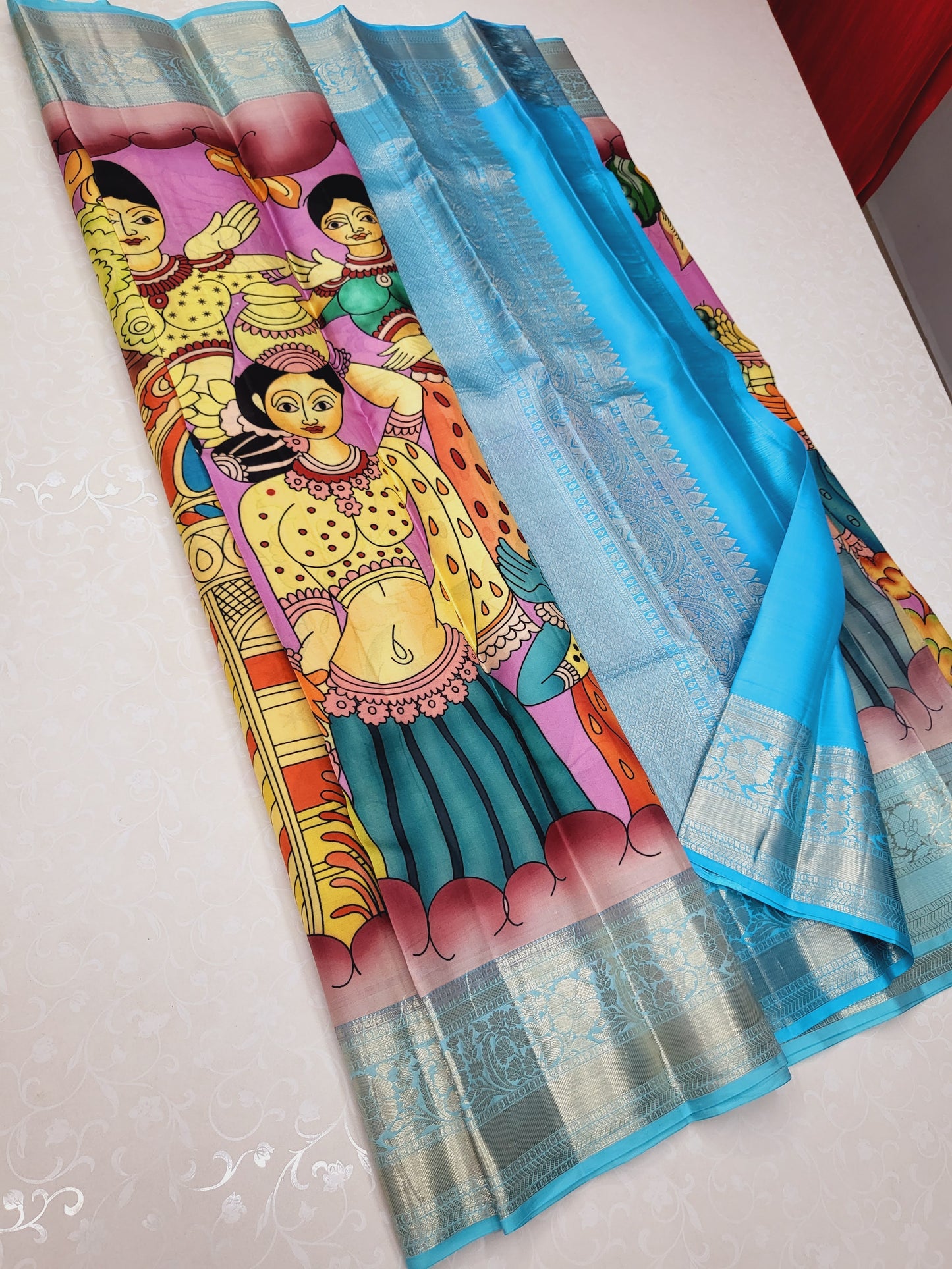Kalamkari Silk Sarees 053