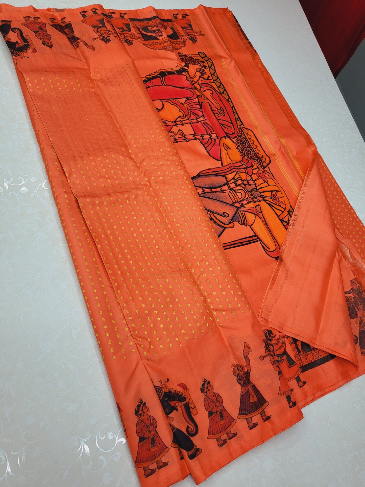 Kalamkari Silk Sarees 050