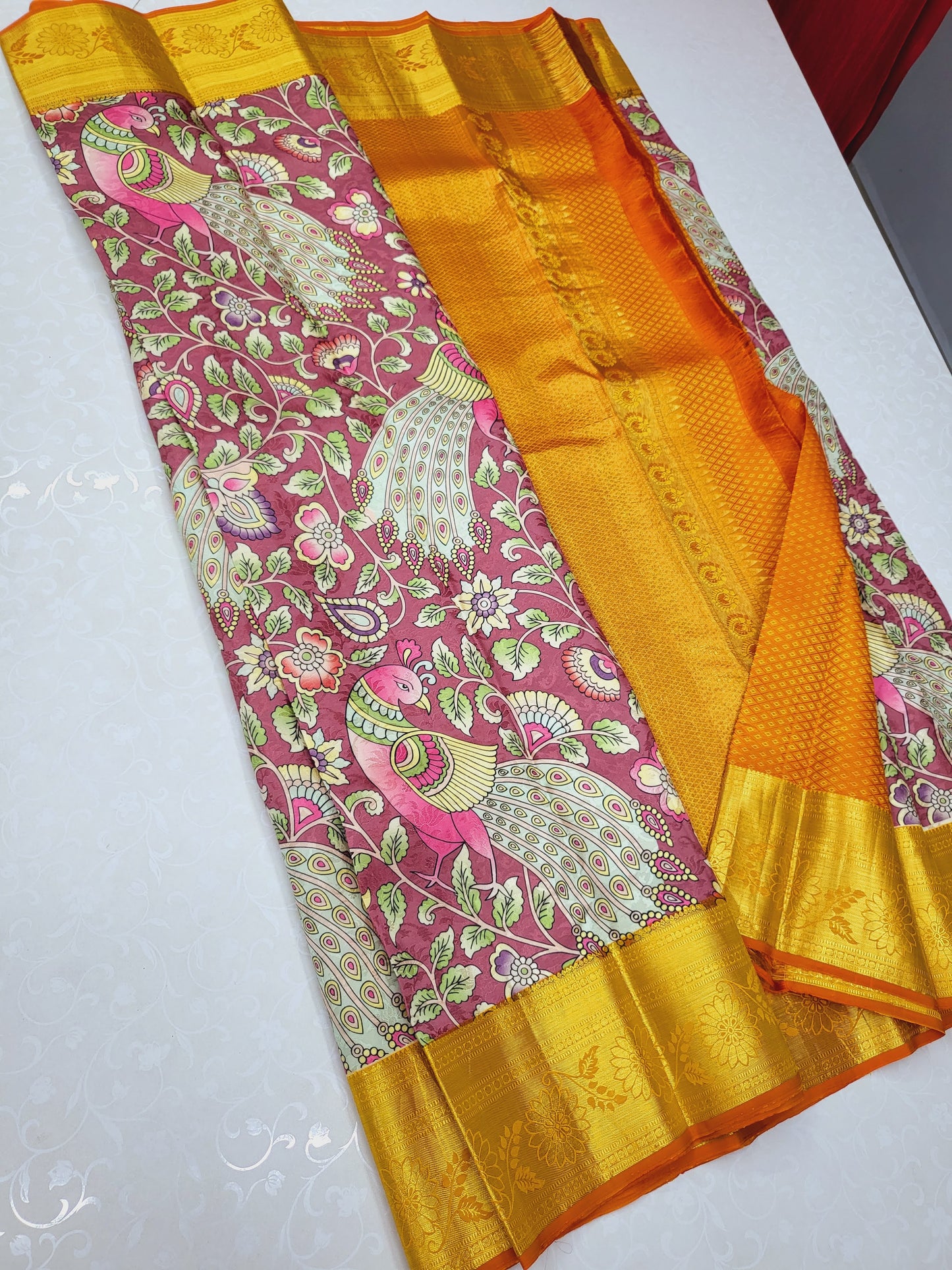 Kalamkari Silk Sarees 045