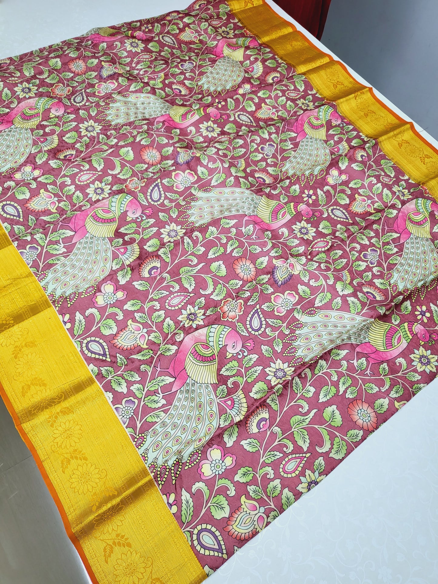 Kalamkari Silk Sarees 045
