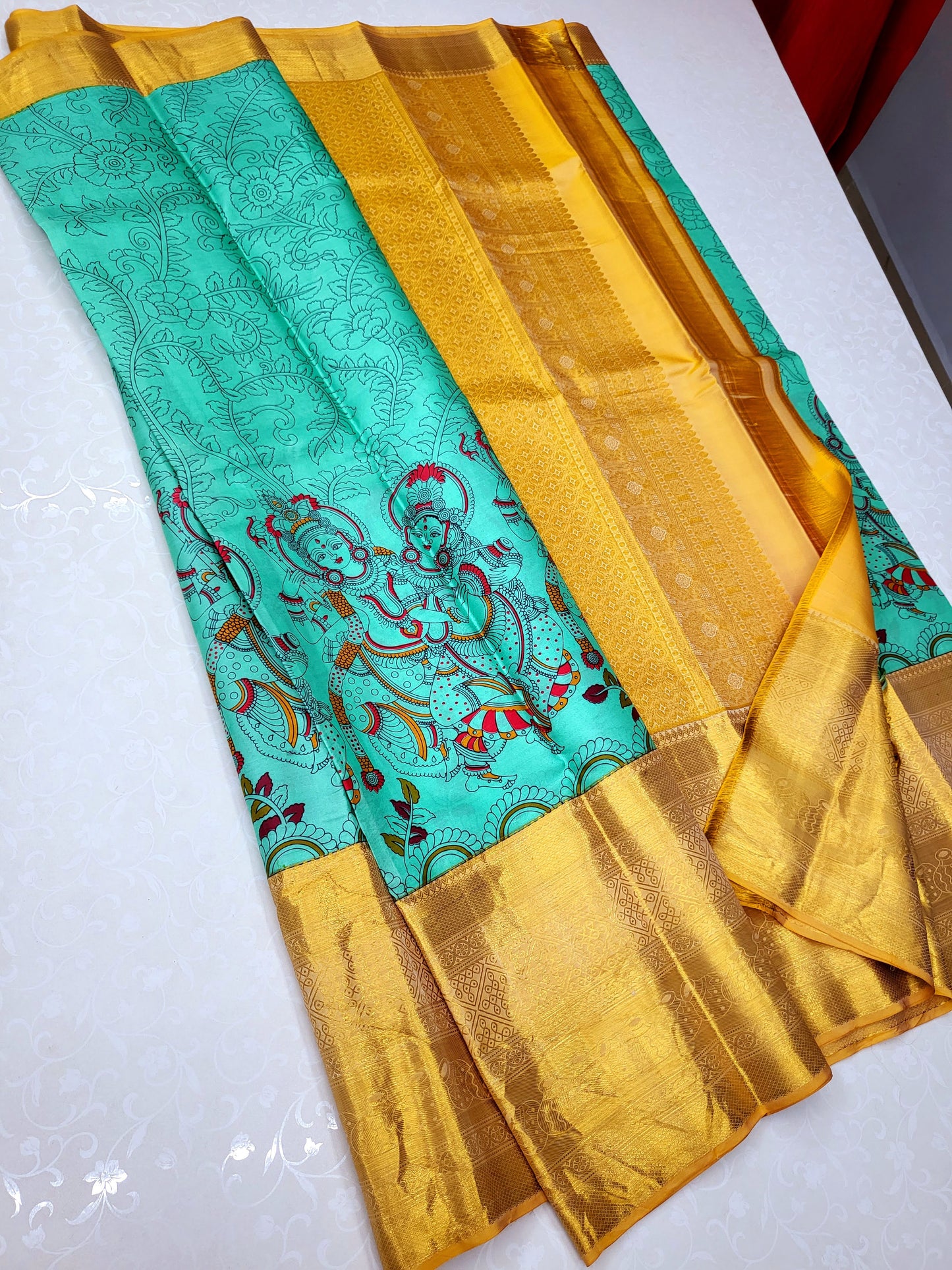 Kalamkari Silk Sarees 042