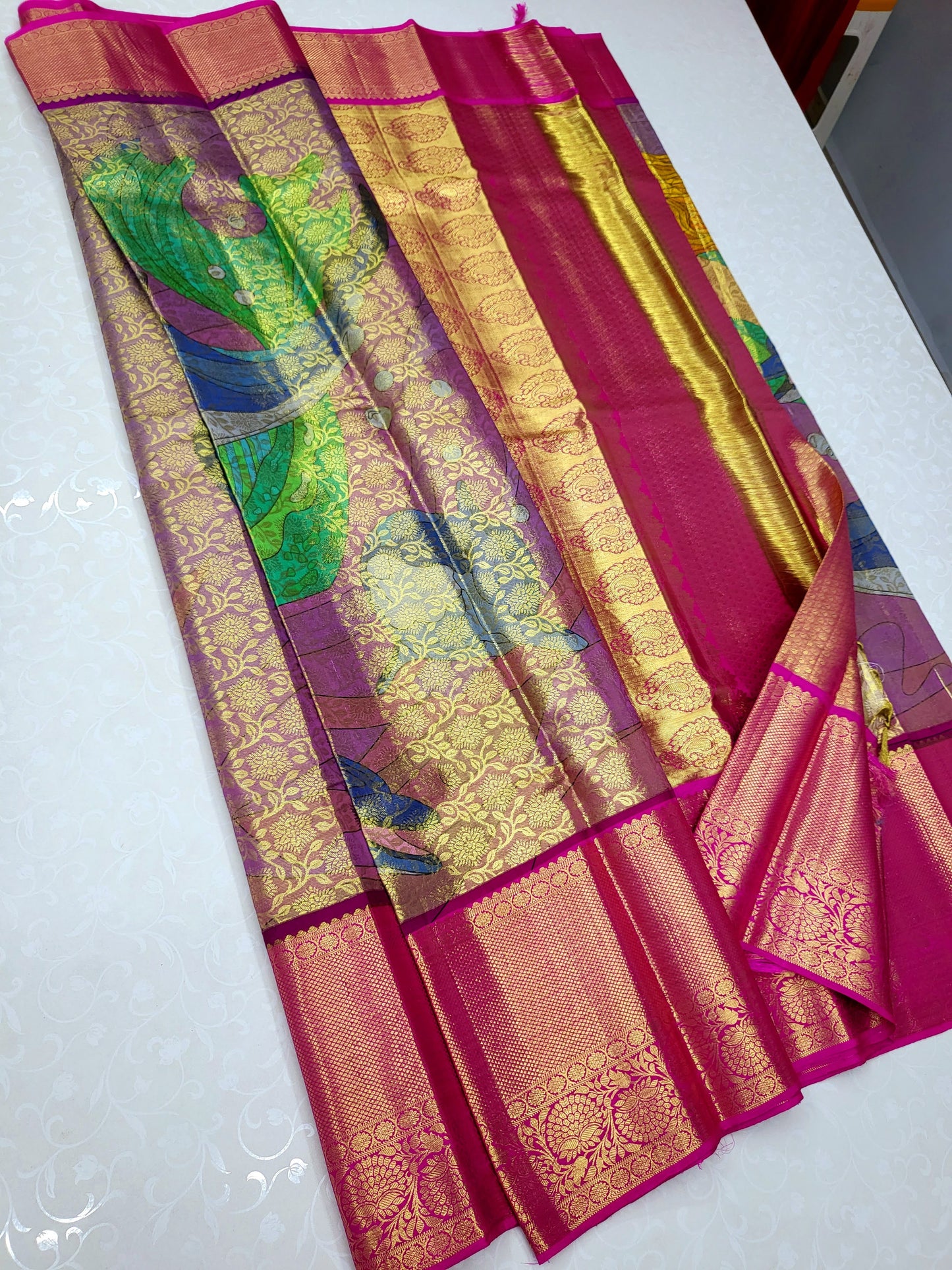 Kalamkari Silk Sarees 023