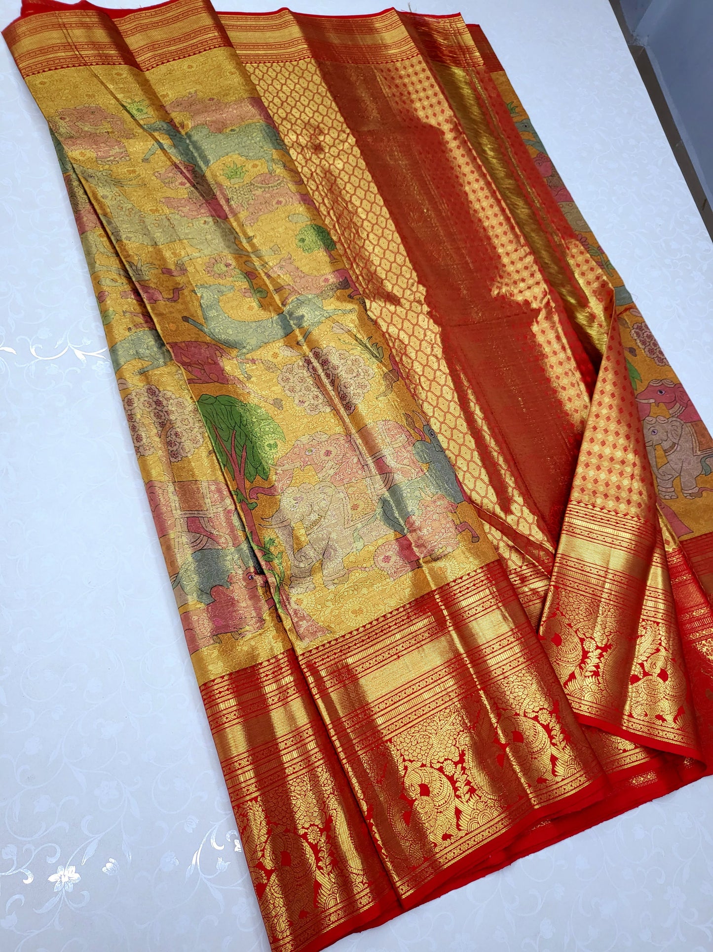 Kalamkari Silk Sarees 001