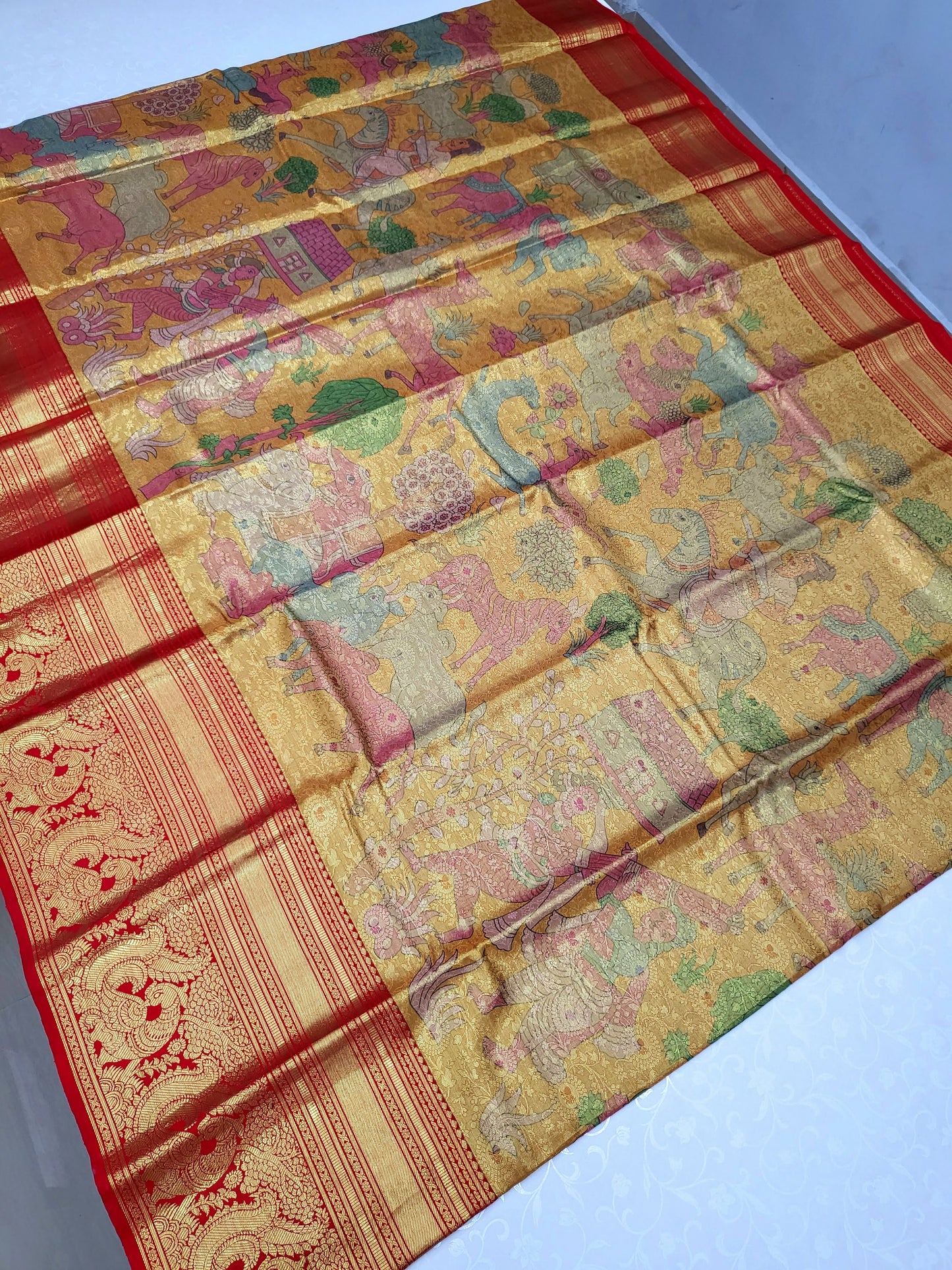 Kalamkari Silk Sarees 001
