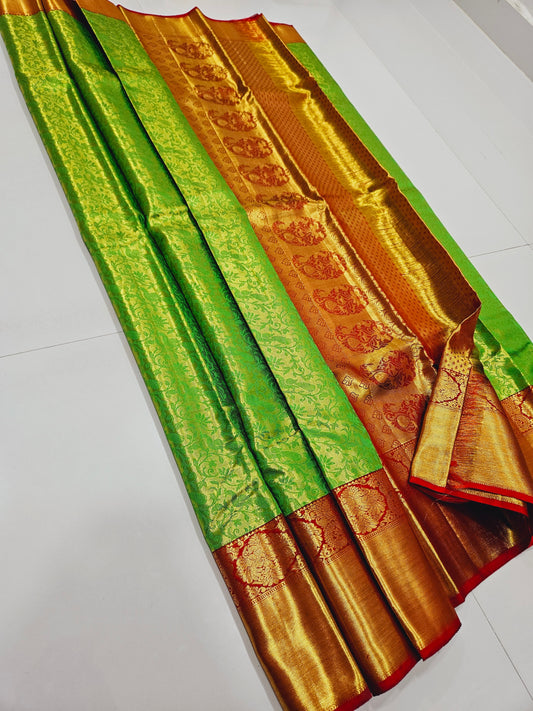 Exclusive Korvai Tissue Silk Sarees 186