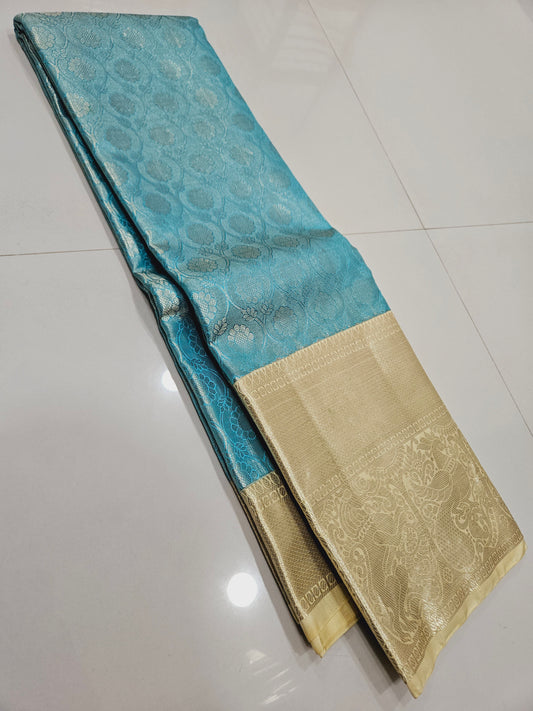 Exclusive Korvai Tissue Silk Sarees 167