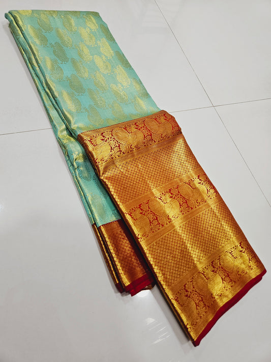 Exclusive Korvai Tissue Silk Sarees 165