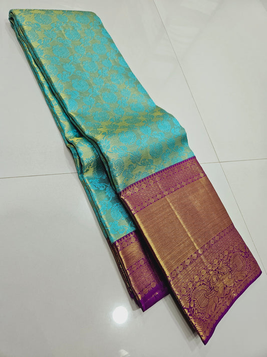 Exclusive Korvai Tissue Silk Sarees 148