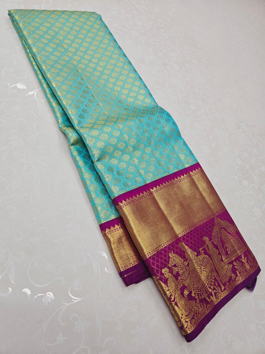 Exclusive Korvai Tissue Silk Sarees 128