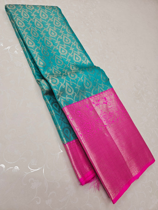 Exclusive Korvai Tissue Silk Sarees 122