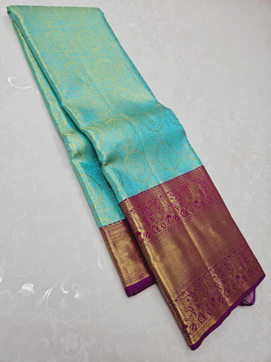 Exclusive Korvai Tissue Silk Sarees 118