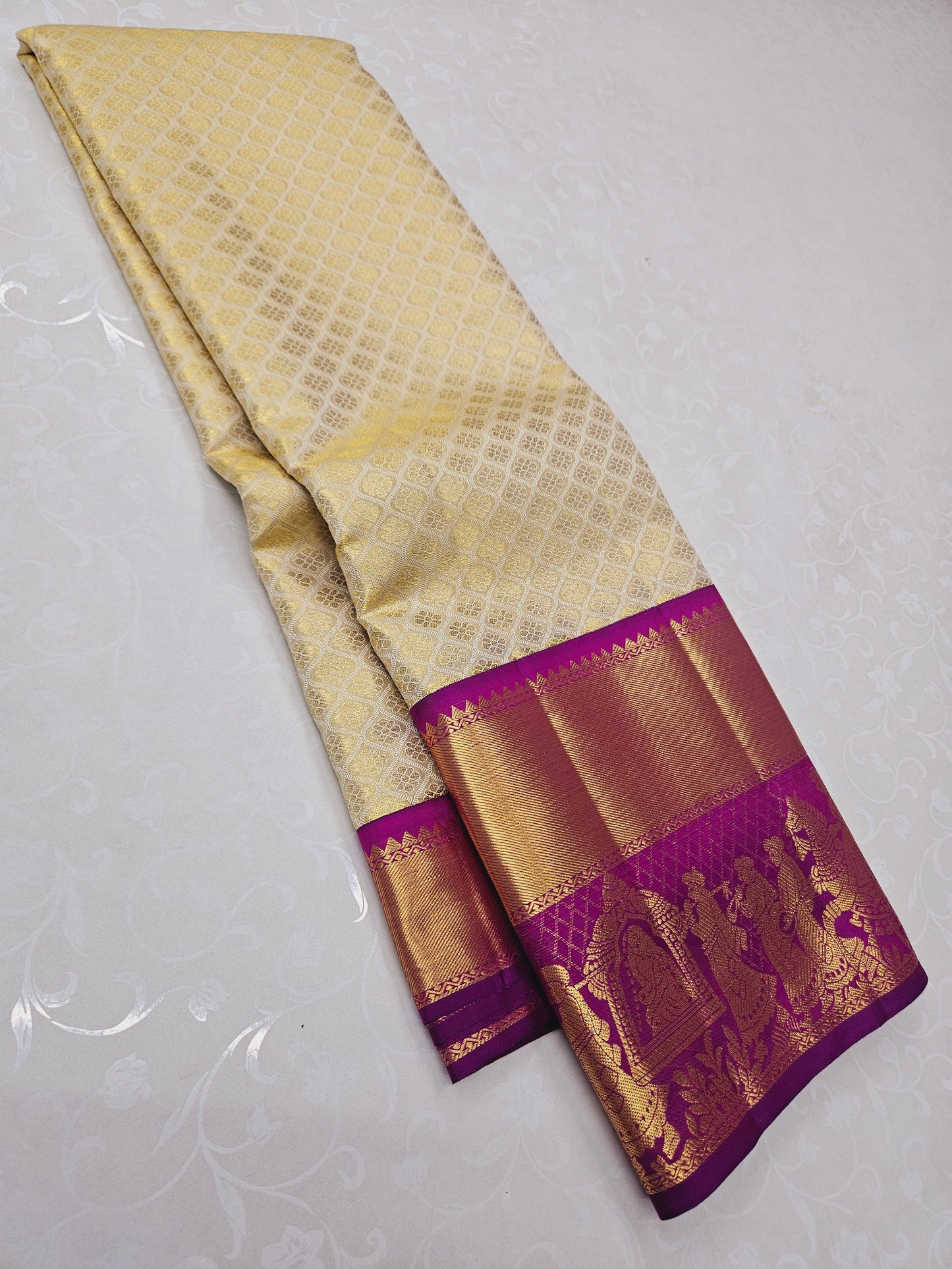 Exclusive Korvai Tissue Silk Sarees 114