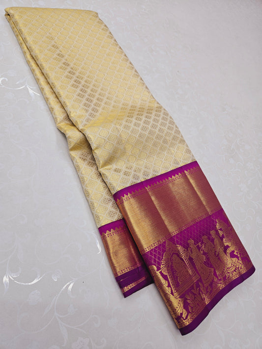 Exclusive Korvai Tissue Silk Sarees 114