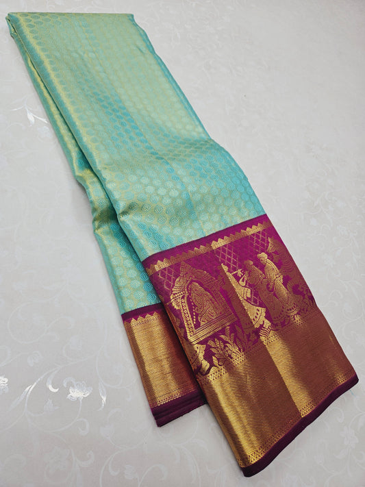 Exclusive Korvai Tissue Silk Sarees 110