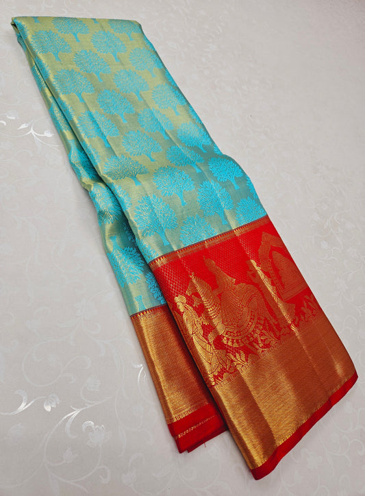 Exclusive Korvai Tissue Silk Sarees 105