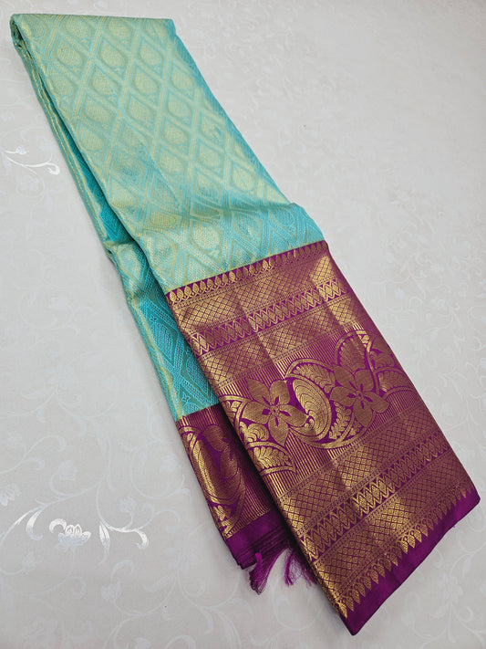 Exclusive Korvai Tissue Silk Sarees 099