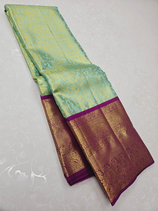 Exclusive Korvai Tissue Silk Sarees 096