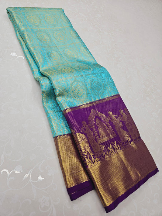 Exclusive Korvai Tissue Silk Sarees 092