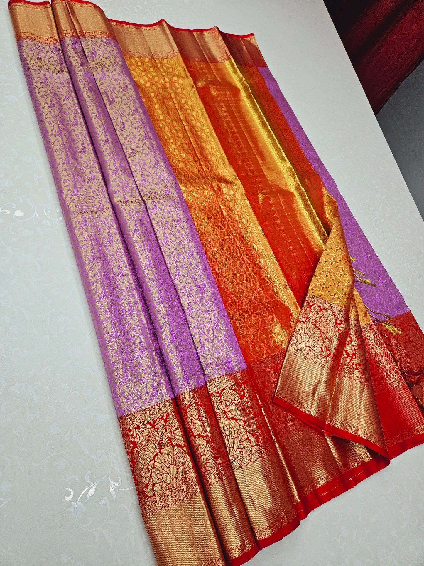 Exclusive Korvai Tissue Silk Sarees 084