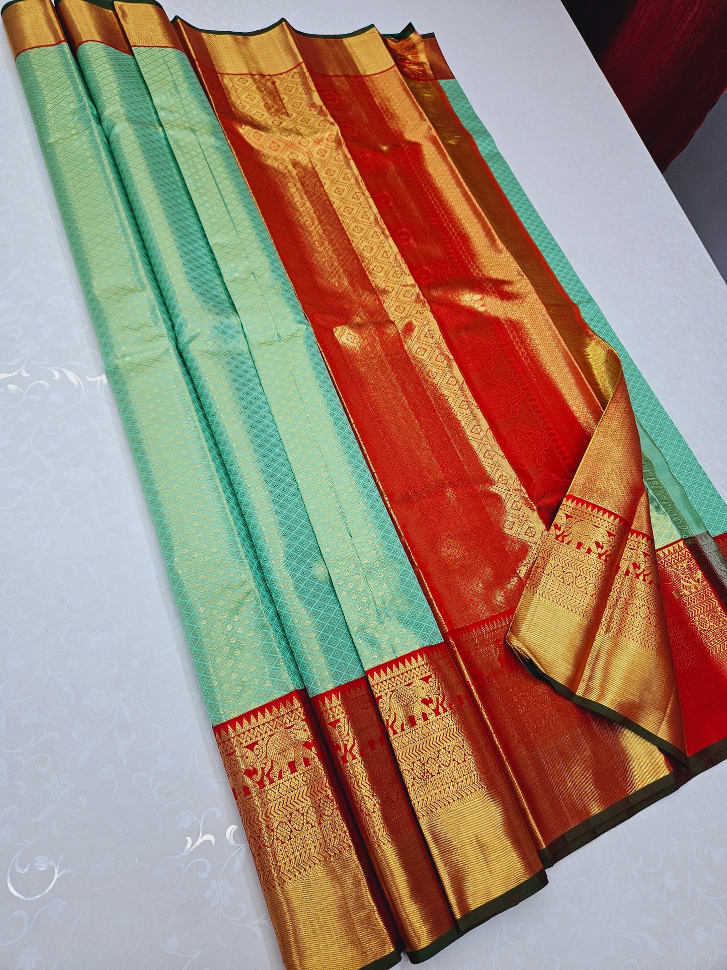Exclusive Korvai Tissue Silk Sarees 069